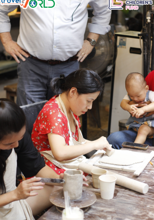 Team Building Workshop Làm Gốm Cùng Vietnam Children's Fund