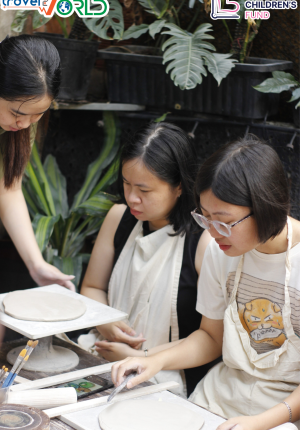 Team Building Workshop Làm Gốm Cùng Vietnam Children's Fund