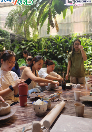 Team Building Workshop Làm Gốm Cùng Vietnam Children's Fund