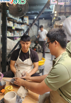 Team Building Workshop Làm Gốm Cùng Vietnam Children's Fund