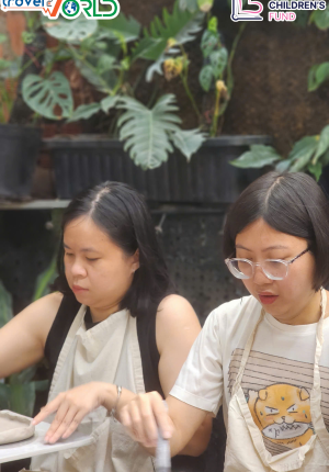 Team Building Workshop Làm Gốm Cùng Vietnam Children's Fund