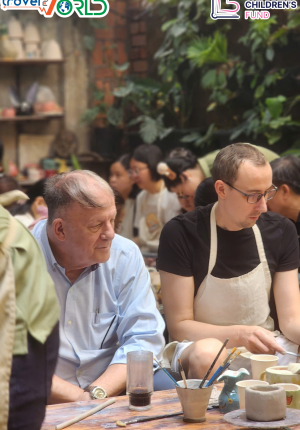 Team Building Workshop Làm Gốm Cùng Vietnam Children's Fund