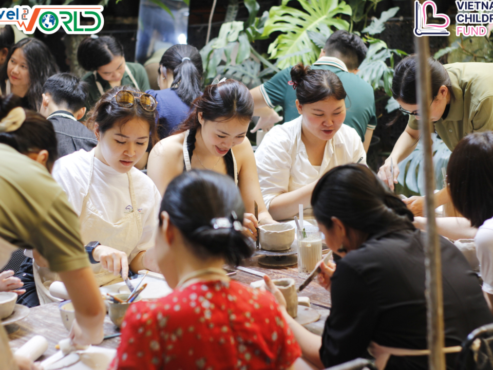Team Building Workshop Làm Gốm Cùng Vietnam Children